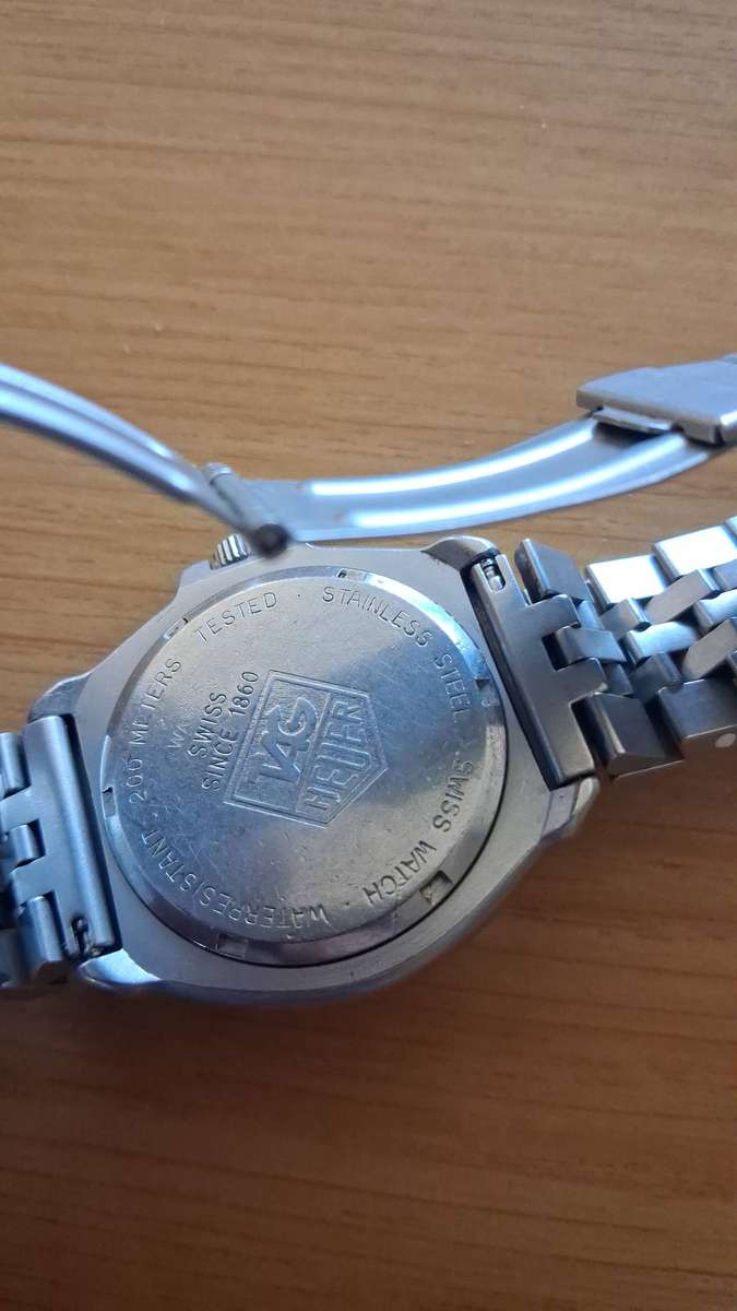 Vintage men's tag drivers watch
