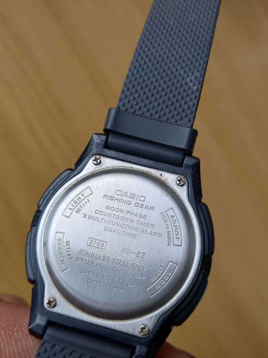 Vintage men's Casio Fishing Gear