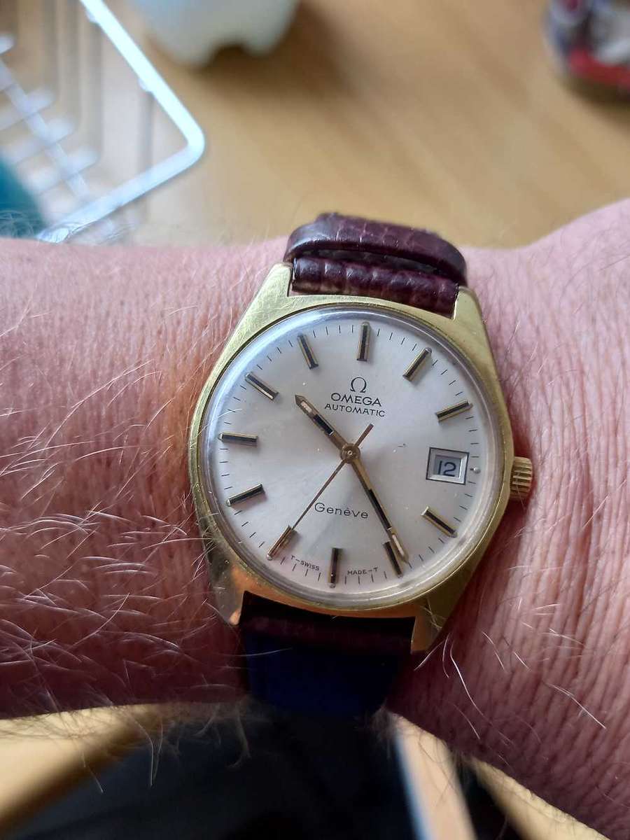 Vintage men's omega automatic watch