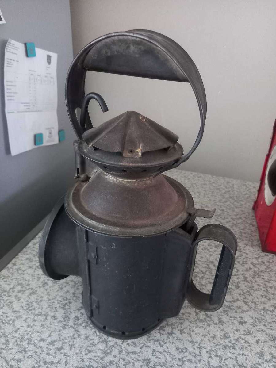 2x old vintage lamps working condition