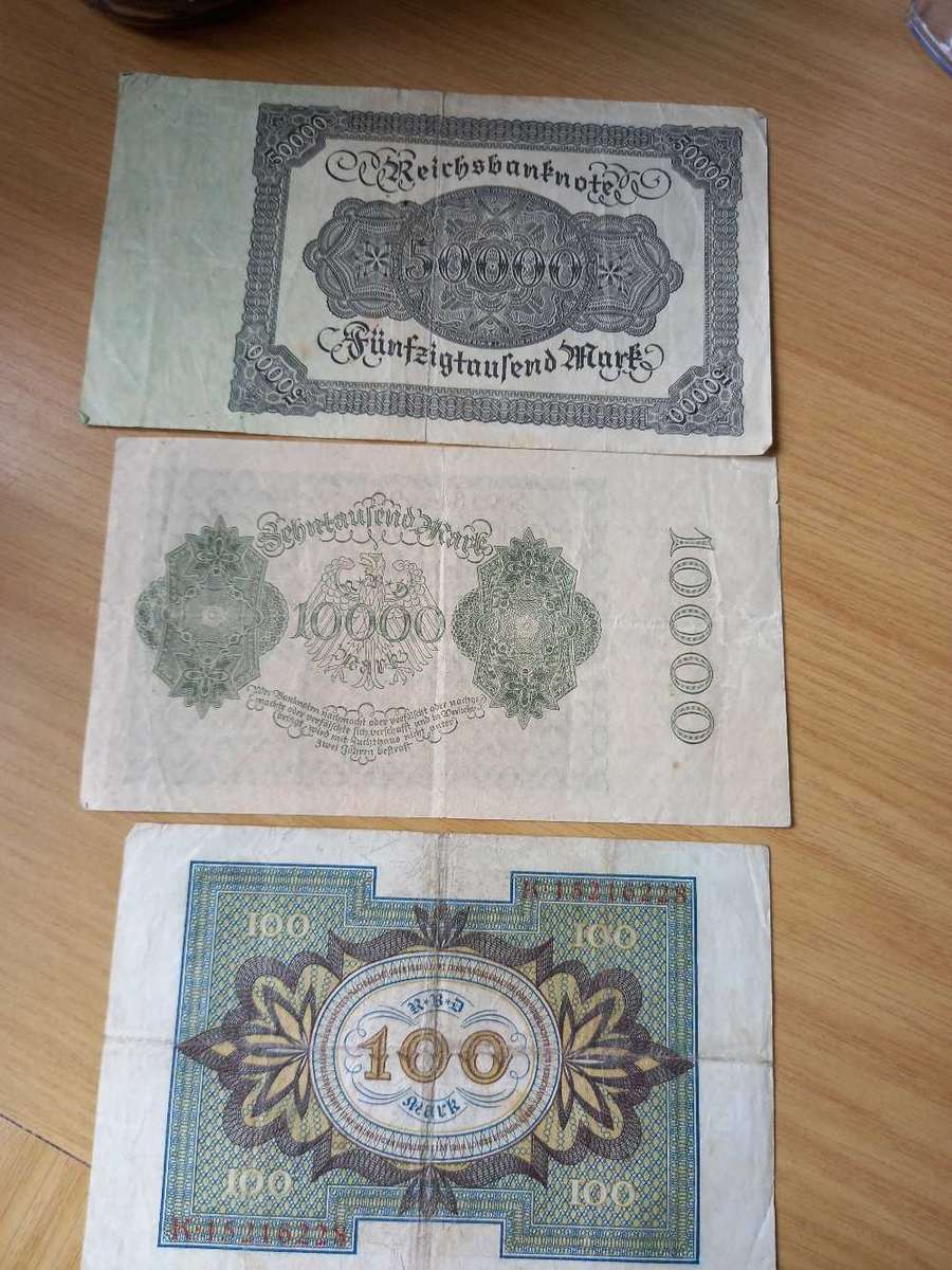 Old bank notes