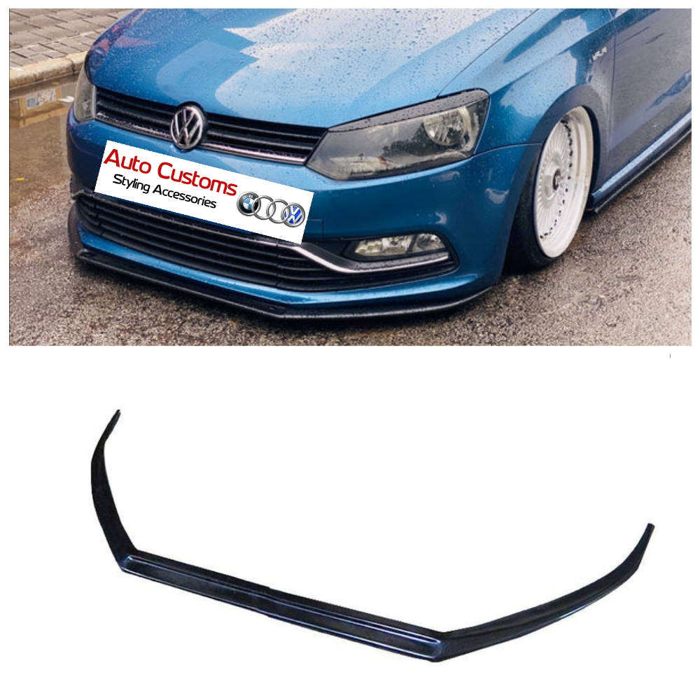VW Polo 6 Slimline Front Bumper Lip