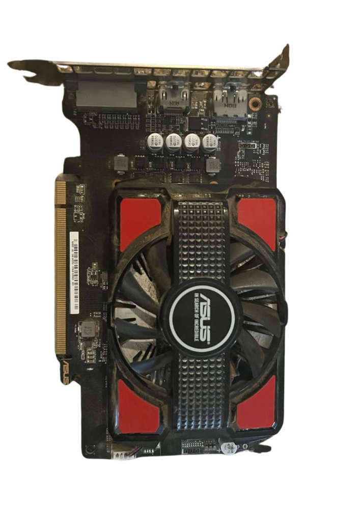 Asus Radeon RX550-4G 4 GB GDDR5 128-Bit PCI Express 3.0 Desktop Graphics Card