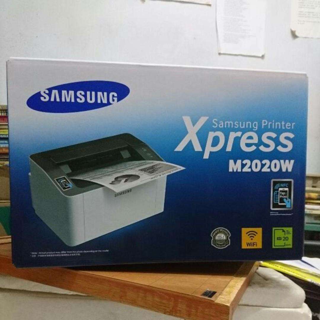Samsung Xpress M2020W A4 Mono Wireless, Black & White Laser Printer (20 ppm)