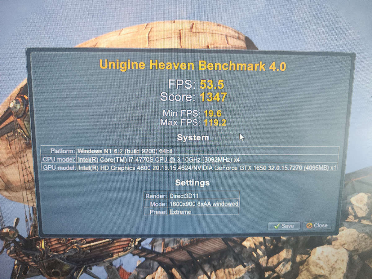 Asus Dual GTX1650 4GB GDDR5 Graphics Card**No external Power needed**