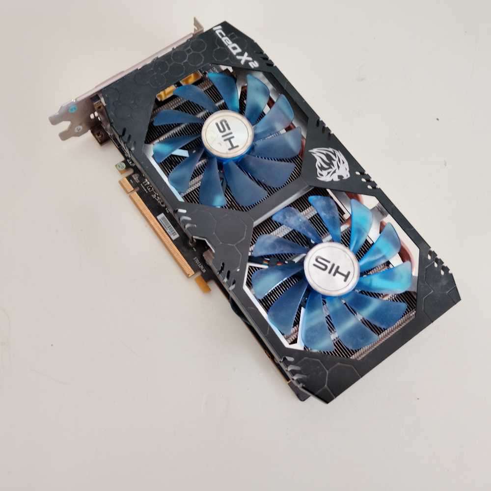HIS ICE X2 RX580 8GB GDDR5 Graphics Card**Only 1 fan working** Sold As IS