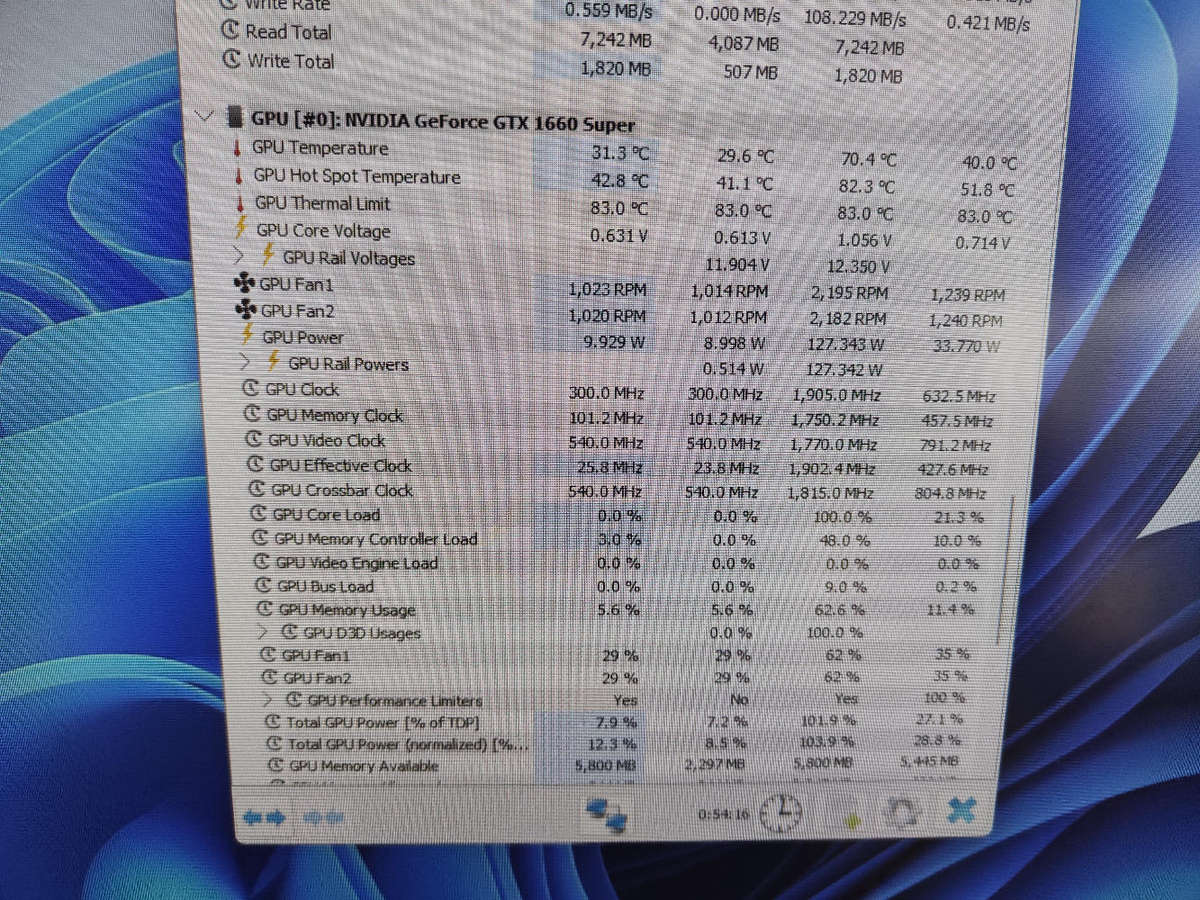 Palit Gaming Pro GTX1660 Super 6GB GDDR6 Graphics card