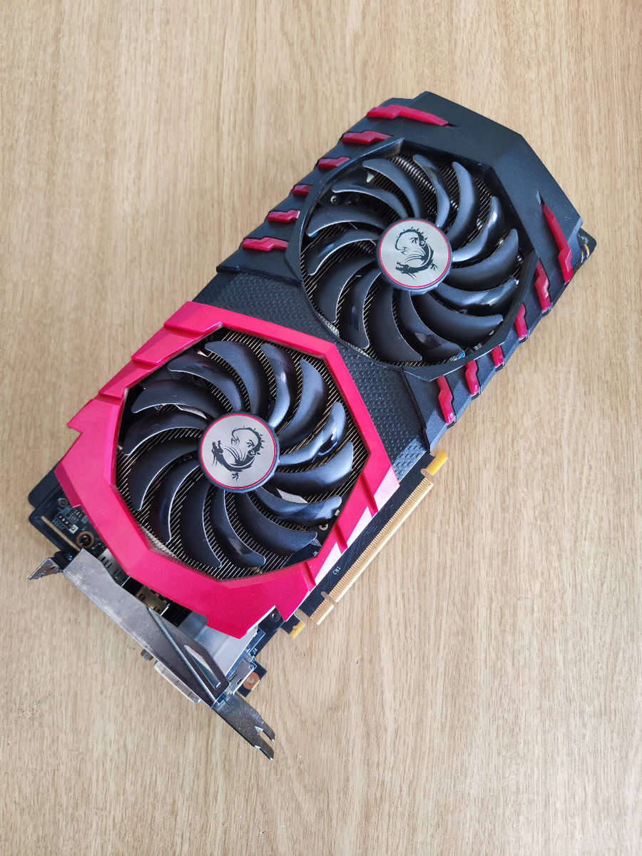 MSI Gaming X GTX1060 6GB GDDR5 Graphics card**8Pin PCIE Power Needed**