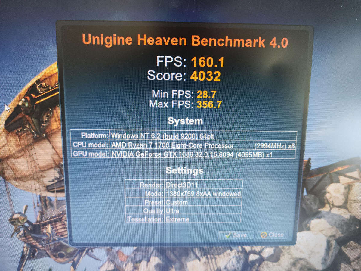 iChill Herculez X 3 GTX1080 8GB GDDR5X Graphics card