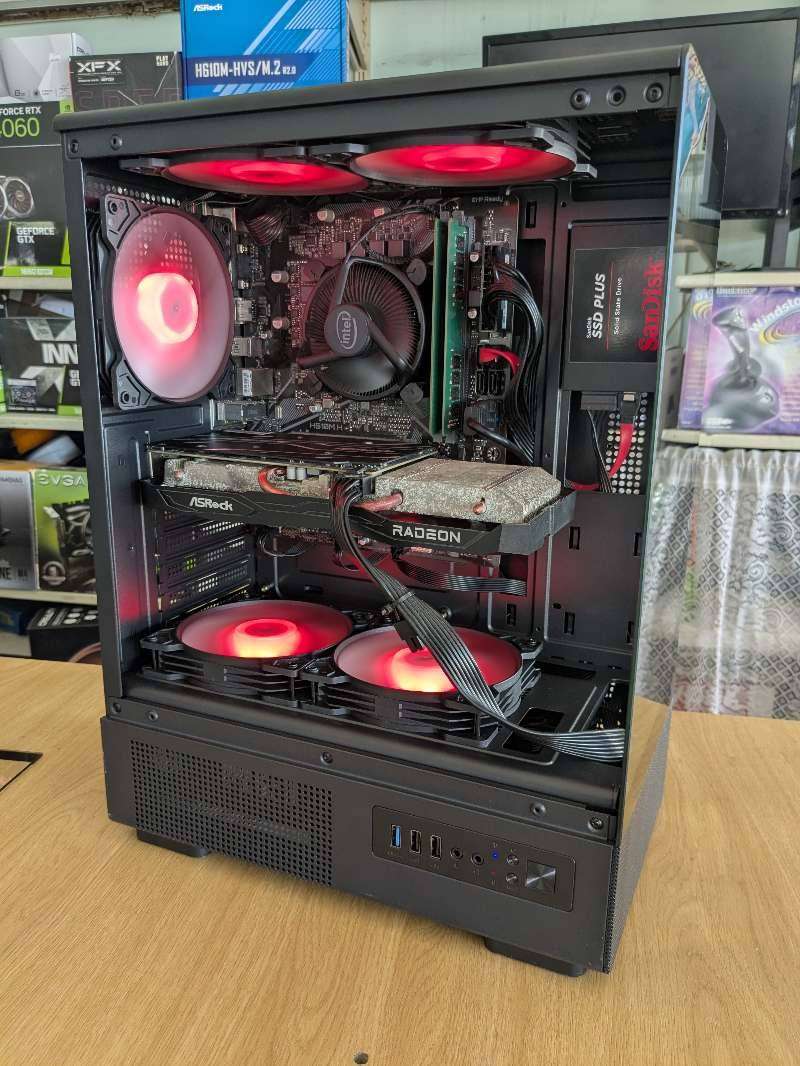10th Gen i7 Gaming PC**RX6600 8GB Graphics**16GB Ram**SSD**