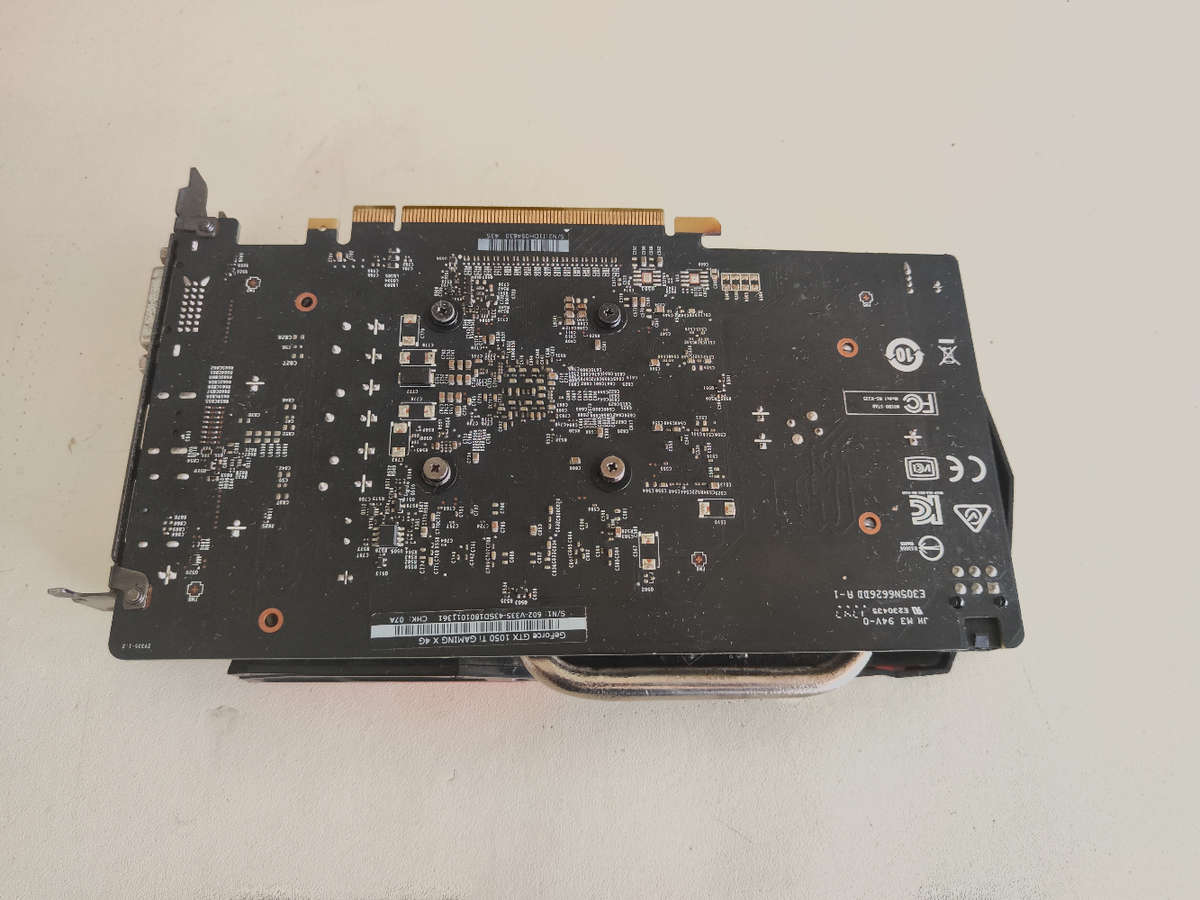 MSI Gaming X GTX1050 Ti 4GB GDDR5 Graphics card**6 Pin PCIE Power Needed**