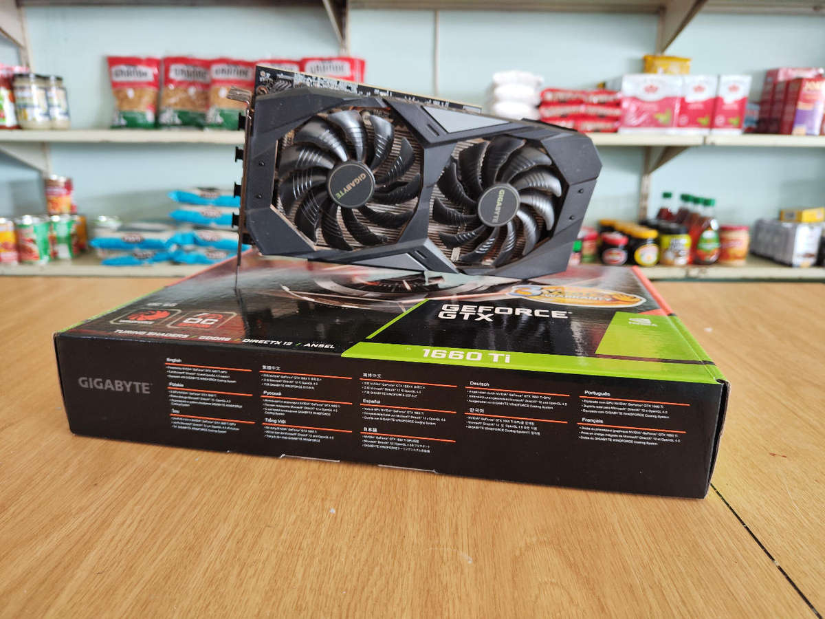 Gigabyte GTX1660 Ti 6GB Graphics card**Boxed**