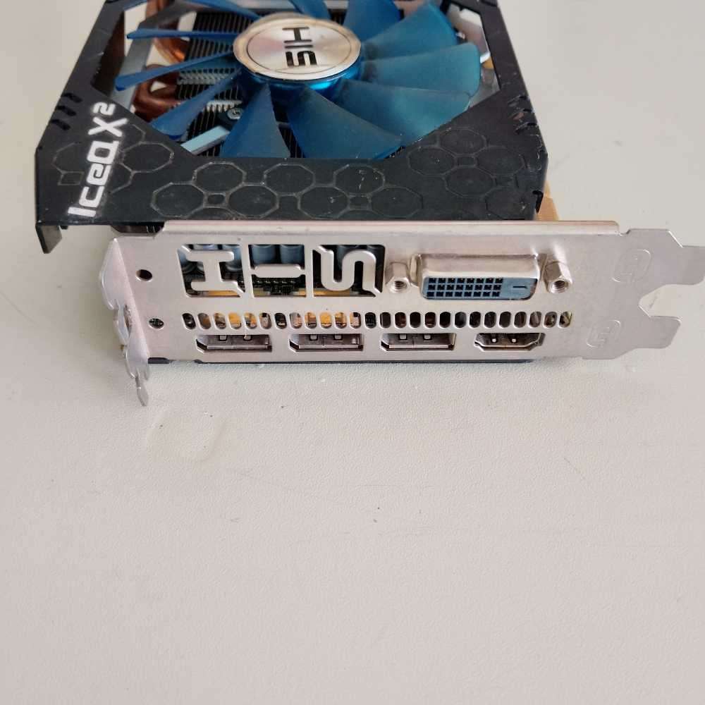 HIS ICE X2 RX580 8GB GDDR5 Graphics Card**Only 1 fan working** Sold As IS