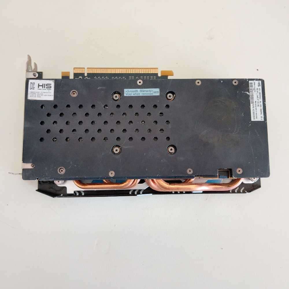 HIS ICE X2 RX580 8GB GDDR5 Graphics Card**Only 1 fan working** Sold As IS
