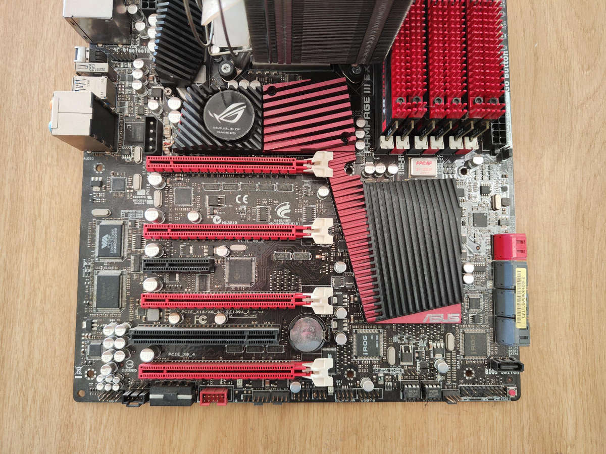 Bargain 6Core Combo**i7 980X**8GB Corsair Ram**Asus Rampage Board