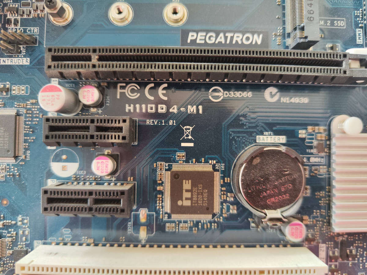 Pegatron H110M Motherboard**M.2 SSD Slot**