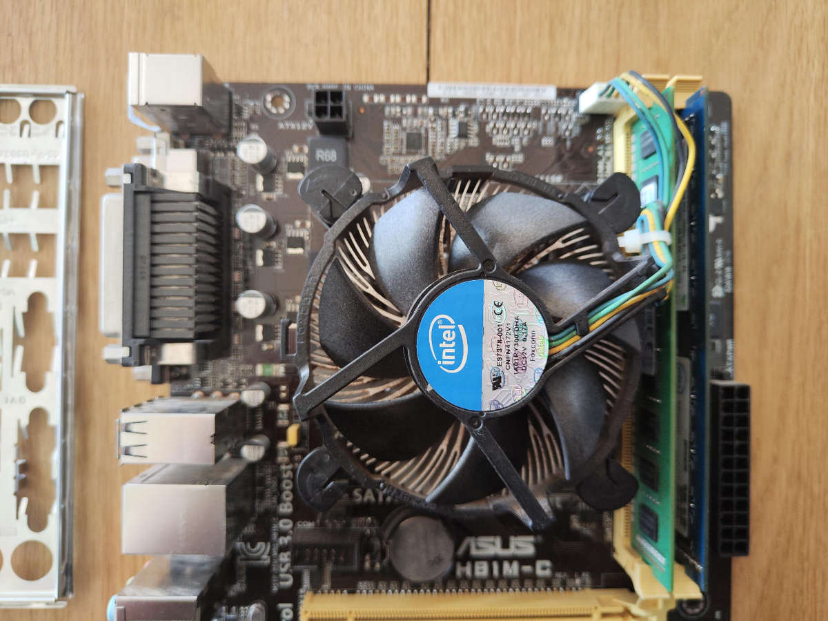 Intel Core i5 4460 Combo**Asus H81M-C Motherboard**No Ram ***