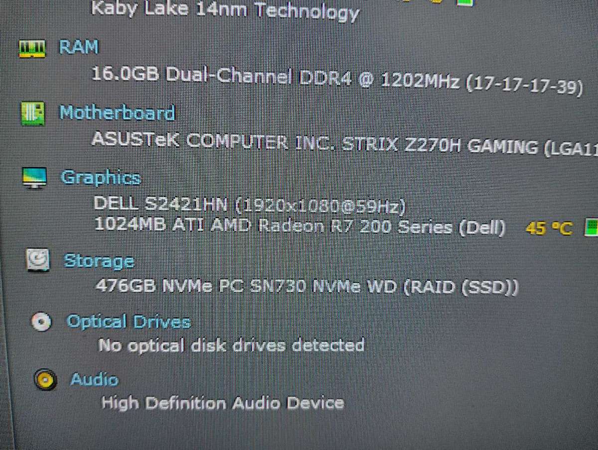 Dell AMD Radeon R7 200 Series 1GB GDDR3 Graphics Card