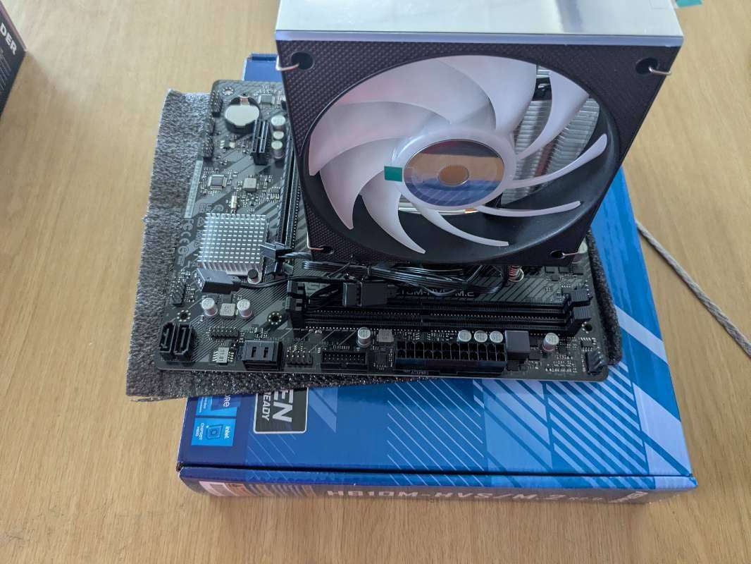 Intel Core i5 12400 Combo**ASRock H610M Motherboard**120mm Tower Cooler