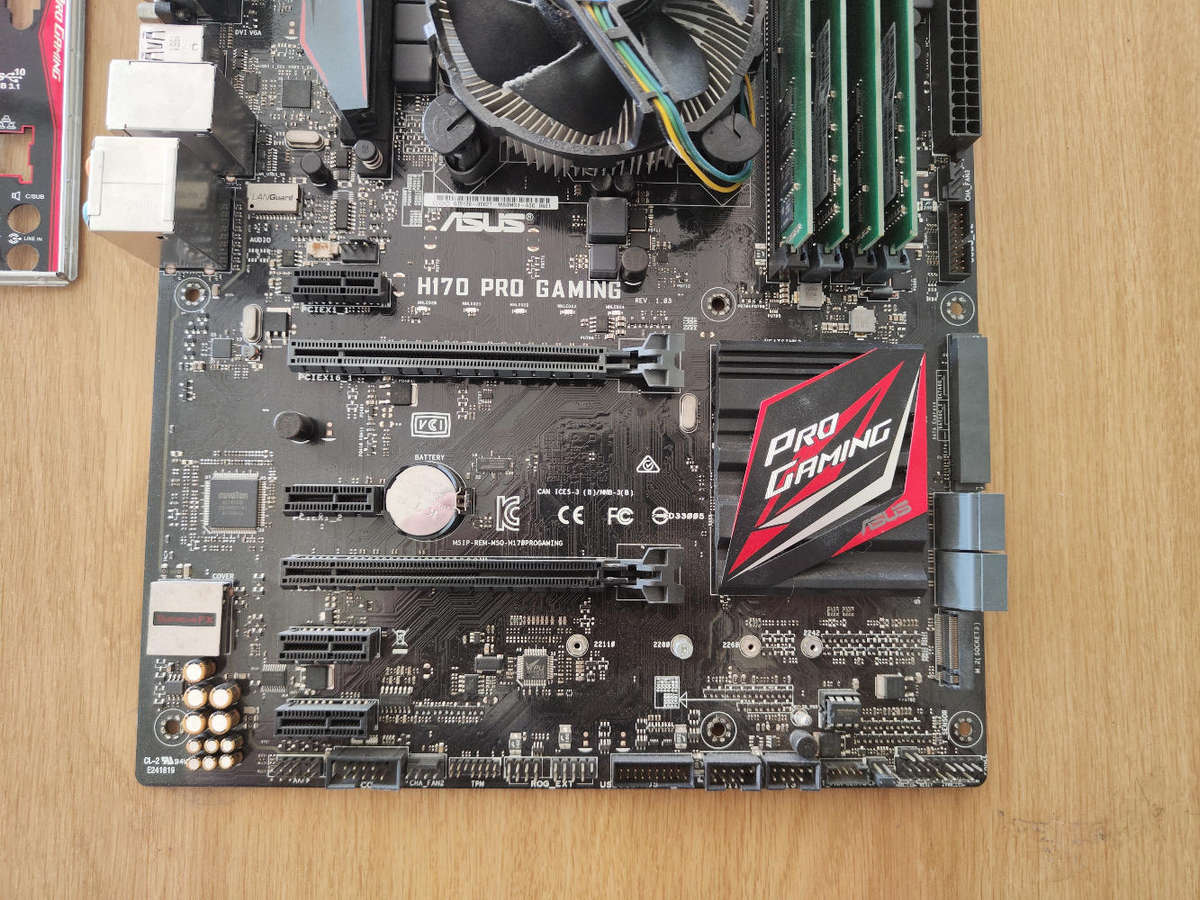 Intel Core i7 6700 Combo**16GB DDR4**Asus Pro Gaming Board