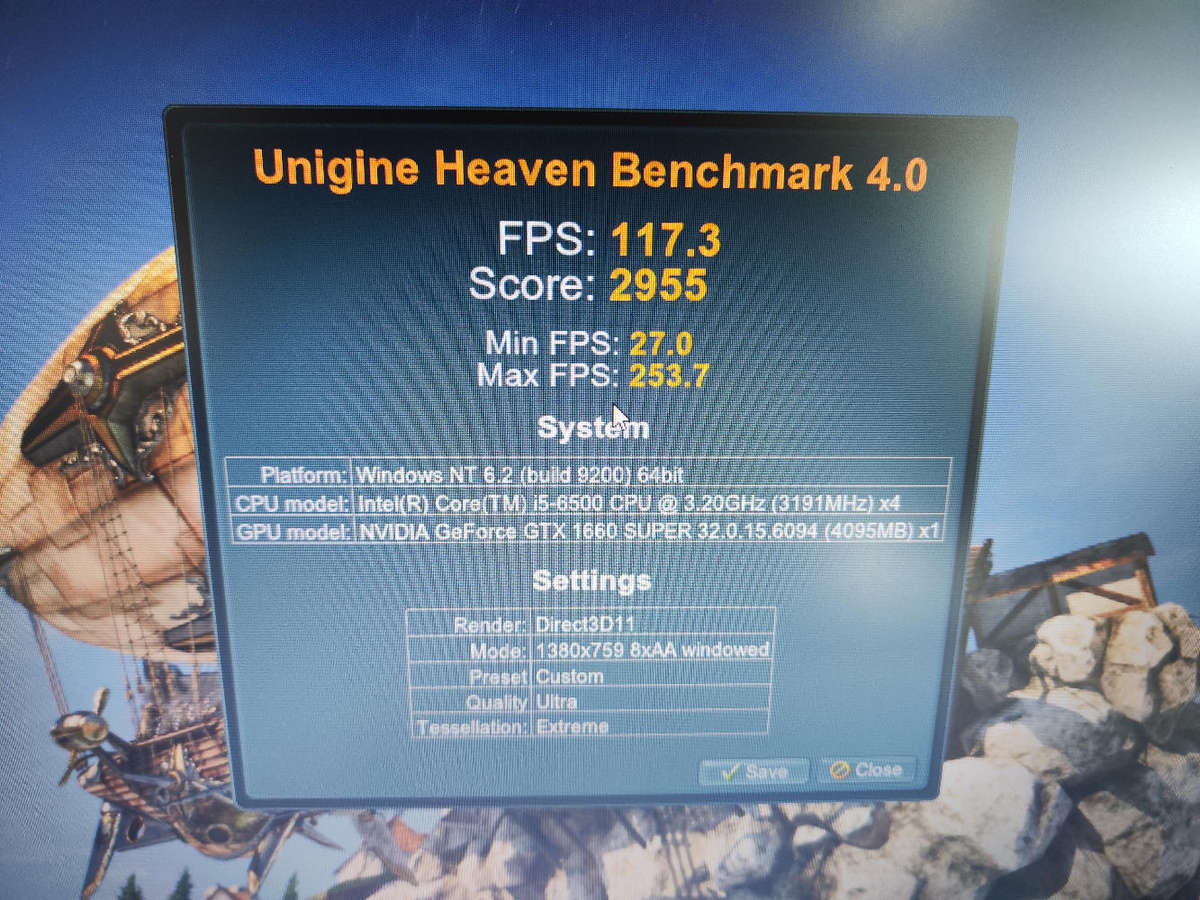 Intel Core i5 6500 Gaming PC**GTX1660 Super 6GB Graphics**16GB Ram**500GB SSD