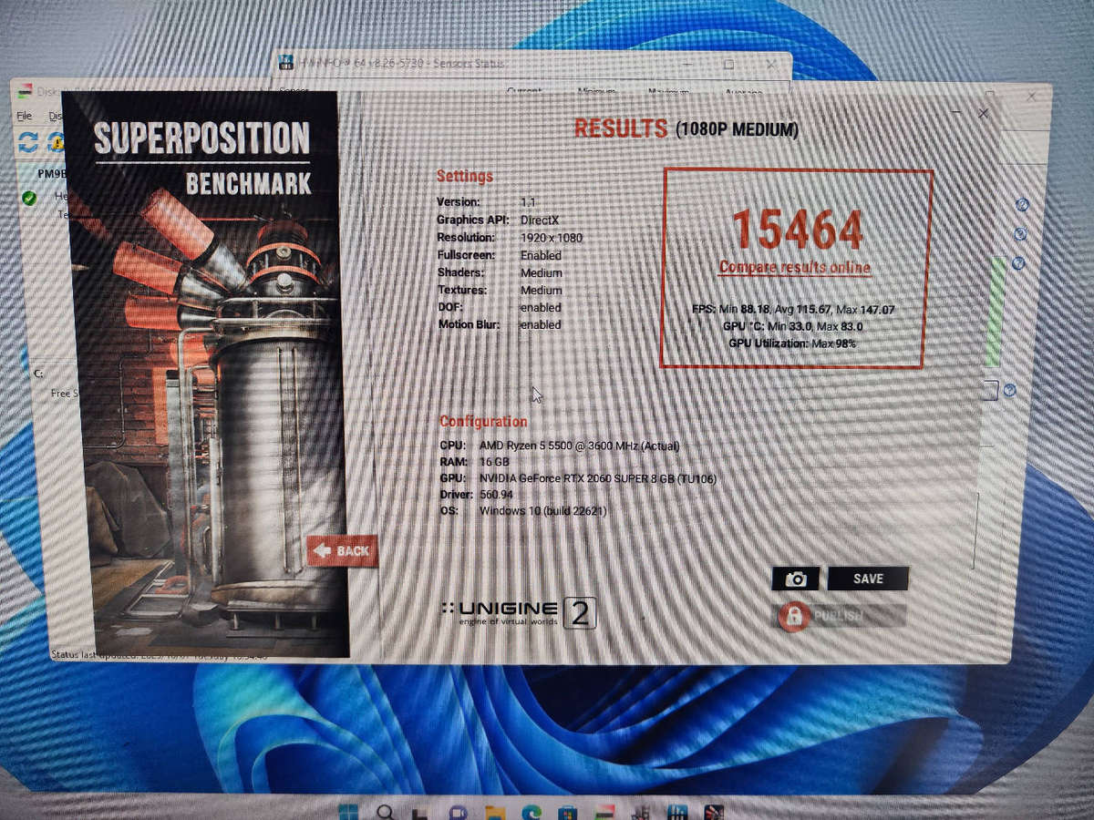 Gainward RTX2060 Super 8GB GDDR6 Graphics card