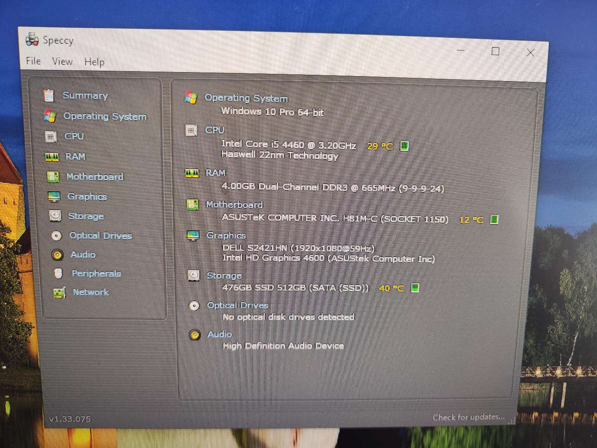Intel Core i5 4460 Combo**Asus H81M-C Motherboard**No Ram ***