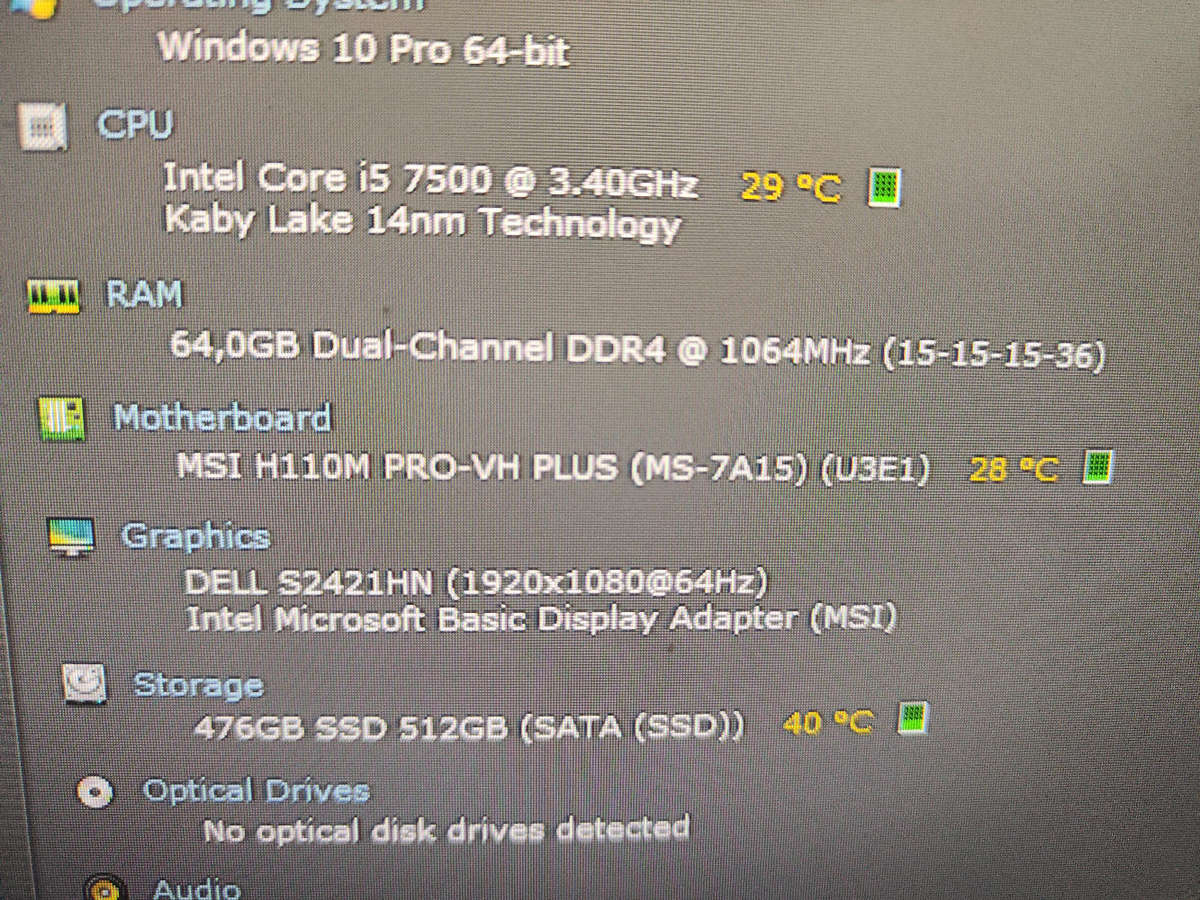 64GB Corsair Vengeance LPX DDR4 3000MHz Gaming Ram Kit