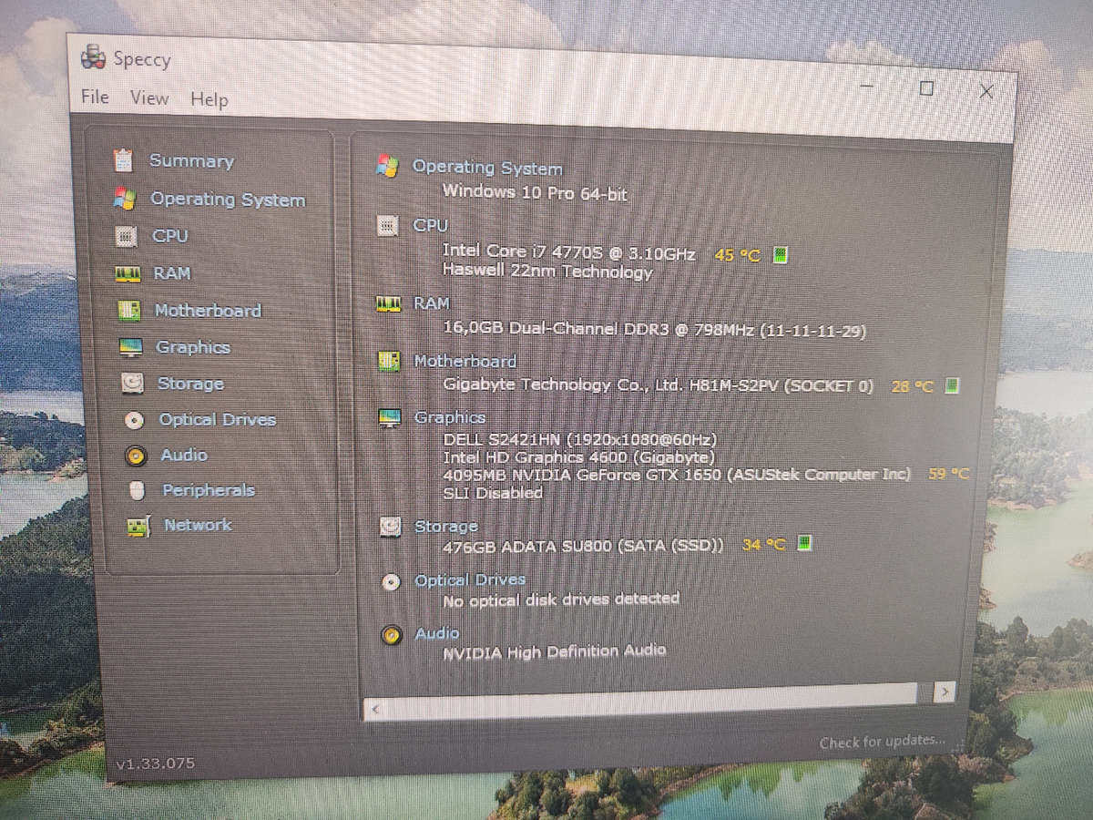 Asus Dual GTX1650 4GB GDDR5 Graphics Card**No external Power needed**