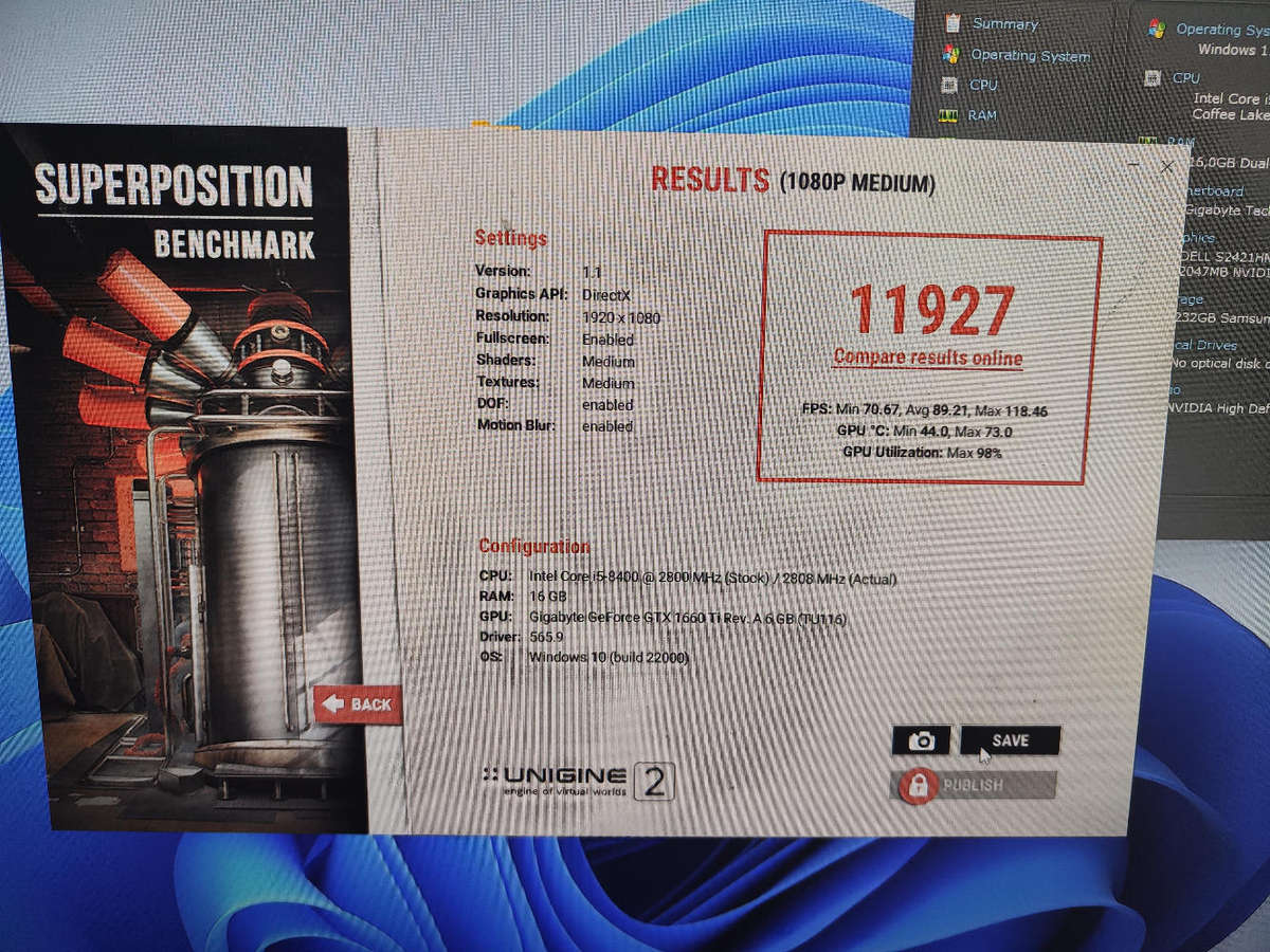 8th Gen i5 Gaming/Productivity PC**GTX1660 Ti 6GB Graphics**16GB Corsair Gaming Ram**