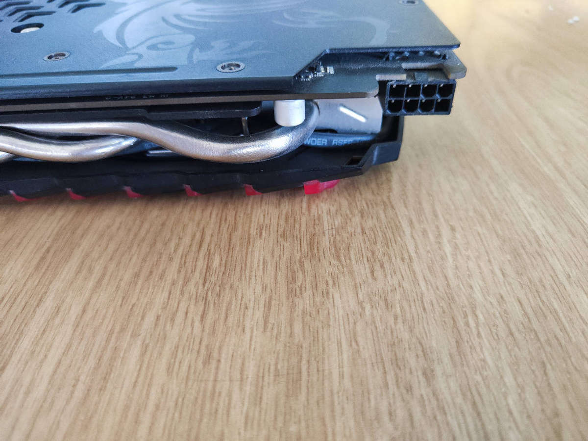 MSI Gaming X GTX1060 6GB GDDR5 Graphics card**8Pin PCIE Power Needed**