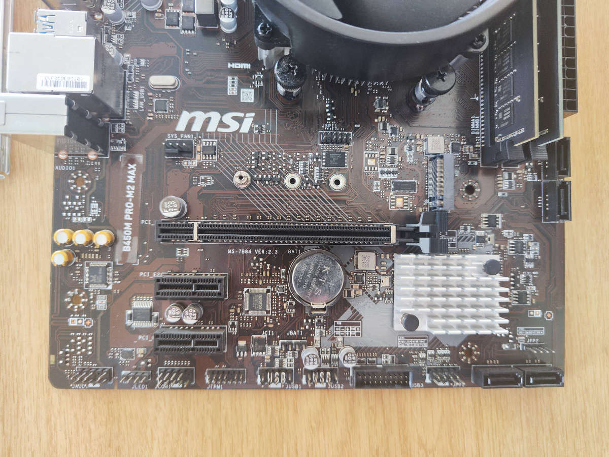 AMD Ryzen 5 3400G Combo**16GB DDR4 Ram**MSI B450M Pro Motherboard