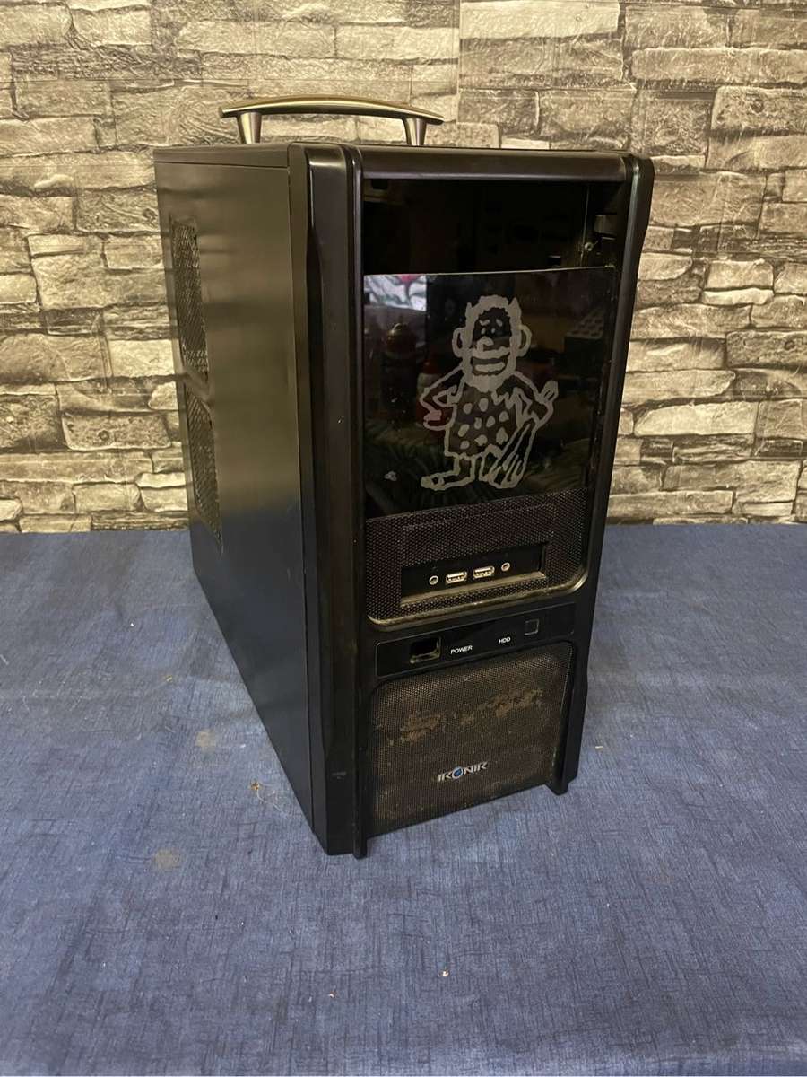 ikonik Cave Man Gaming Case**Power Buttom Cover Missing**