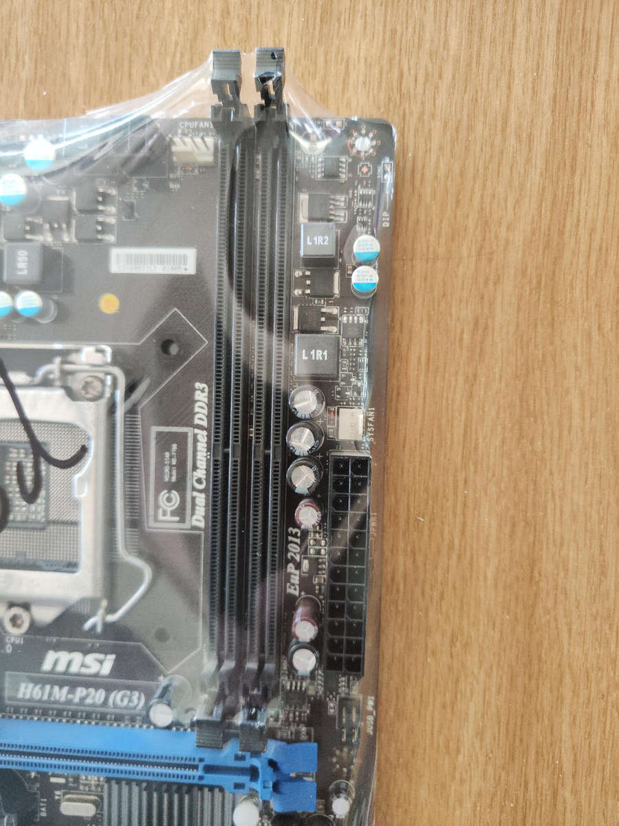 MSI H61M-P20 Motherboard 2nd/3rd gen Board**Parts or Repair**