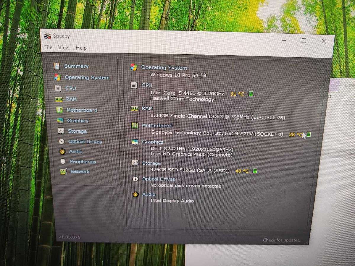 Intel Core i5 4460 Combo**Gigabyte H81M Motherboard**4GB DDR3 Ram