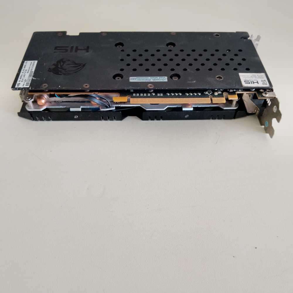 HIS ICE X2 RX580 8GB GDDR5 Graphics Card**Only 1 fan working** Sold As IS