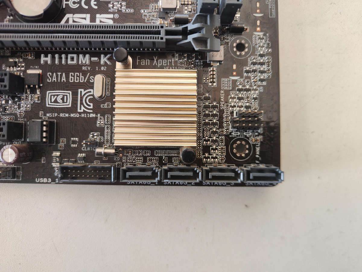 Intel Core i3 6100 Combo**Asus H110M-K Motherboard**