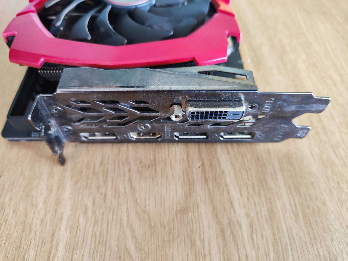 MSI Gaming X GTX1060 6GB GDDR5 Graphics card**8Pin PCIE Power Needed**