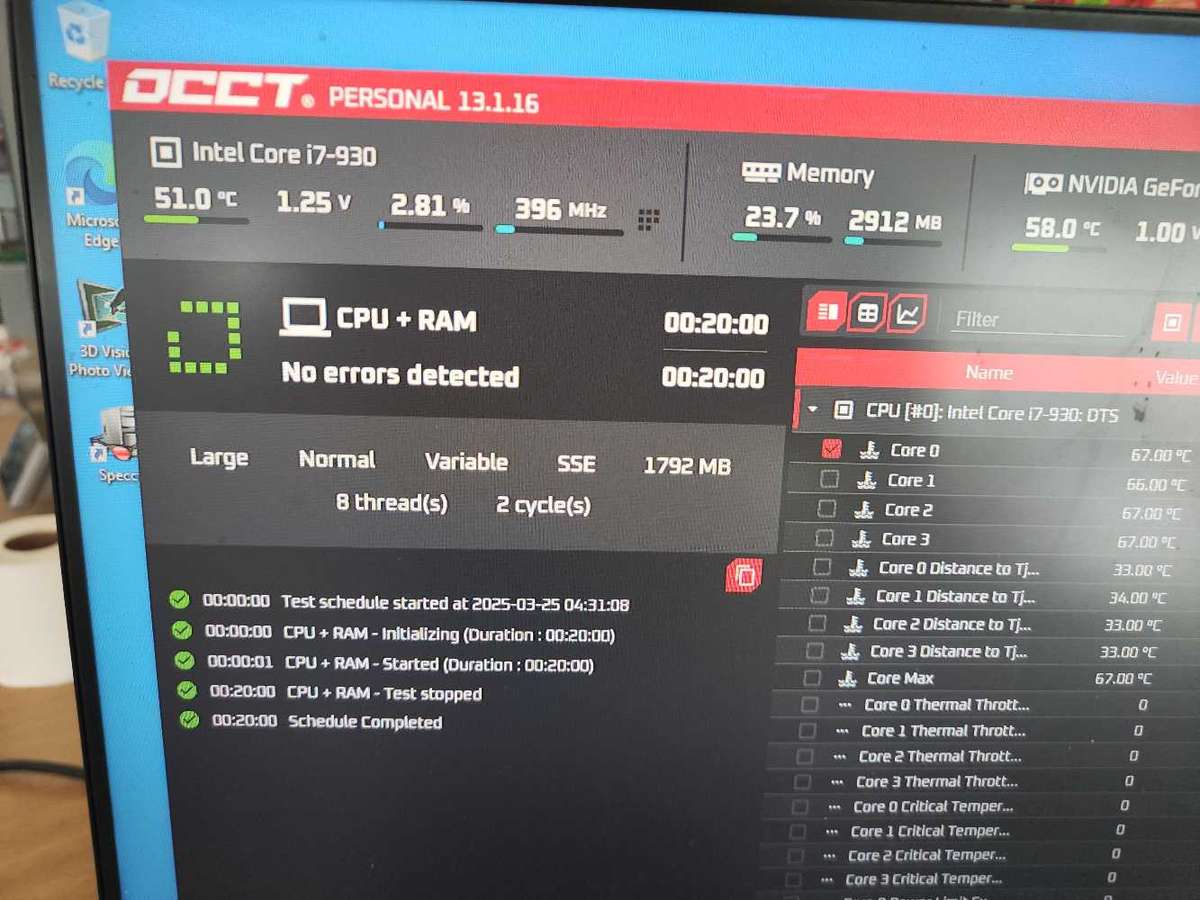 Intel core i7 Combo**12GB Ram**Asus P6T SE Motherboard