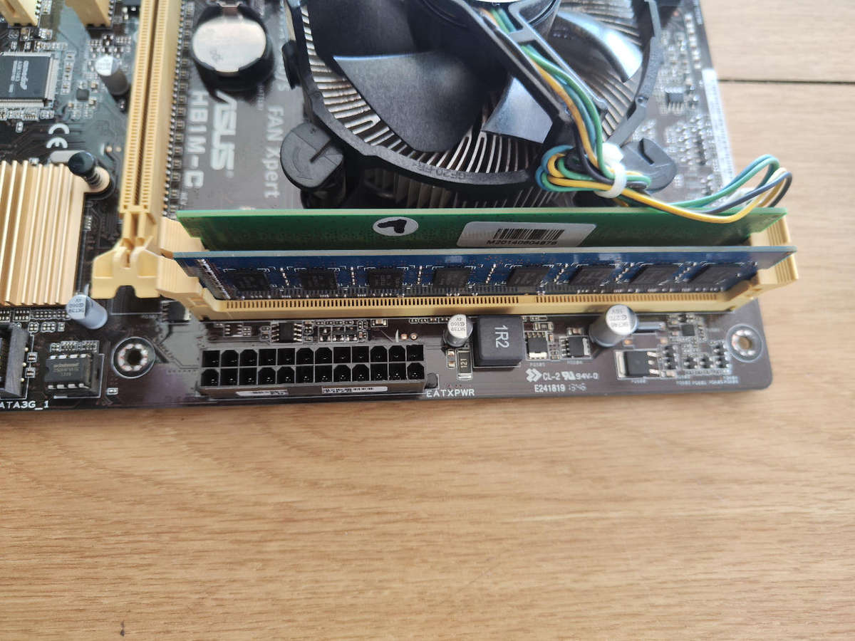 Intel Core i5 4460 Combo**Asus H81M-C Motherboard**No Ram ***