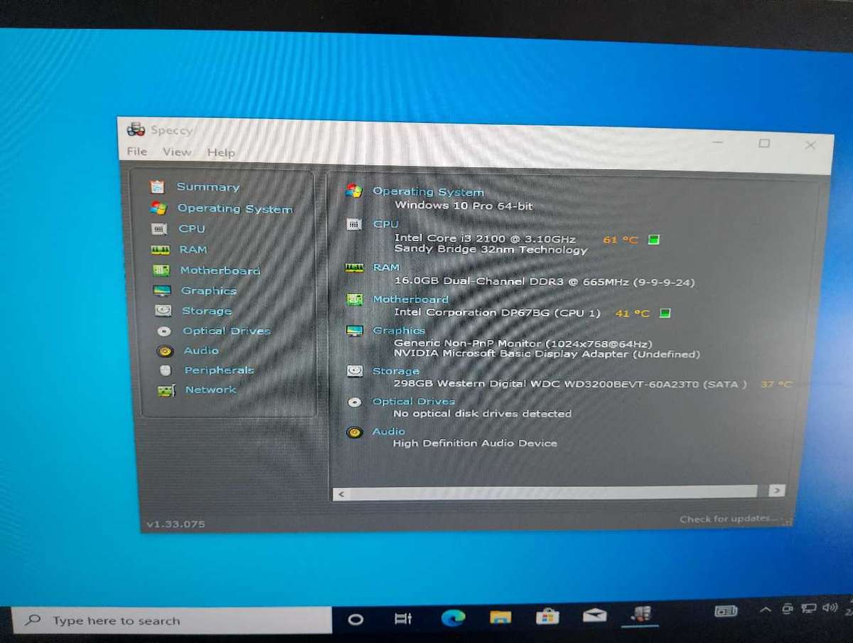 Intel Extreme Motherboard Combo**Intel Core i3**16GB Ram