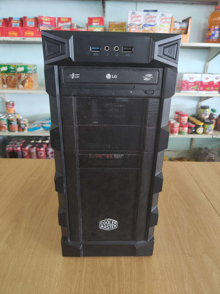 CoolerMaster Black Gaming PC Case