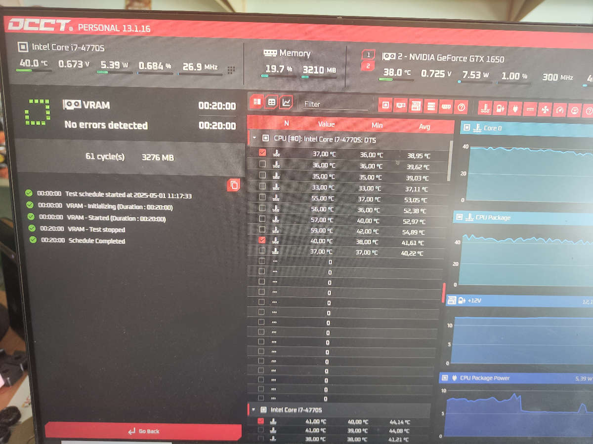 Asus Dual GTX1650 4GB GDDR5 Graphics Card**No external Power needed**