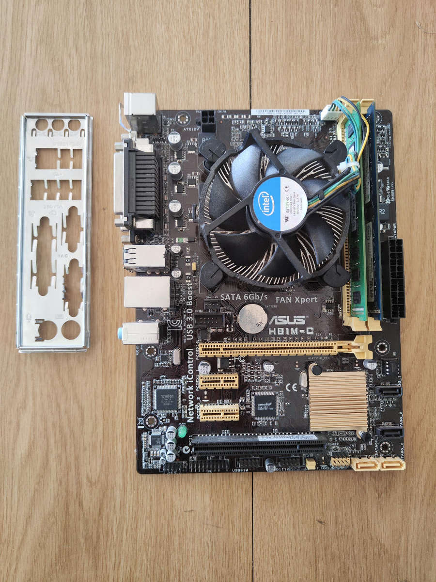 Intel Core i5 4460 Combo**Asus H81M-C Motherboard**No Ram ***