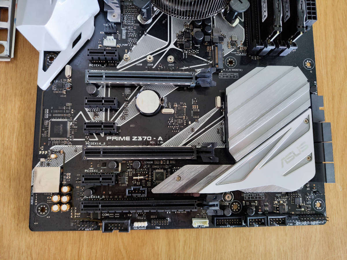 Intel Core i5 8600K Combo**Asus Prime Z370 Motherboard**Hyper X 16GB DDR4 Gaming Ram