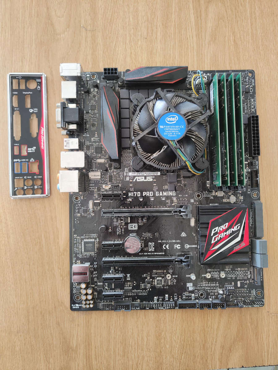 Intel Core i7 6700 Combo**16GB DDR4**Asus Pro Gaming Board