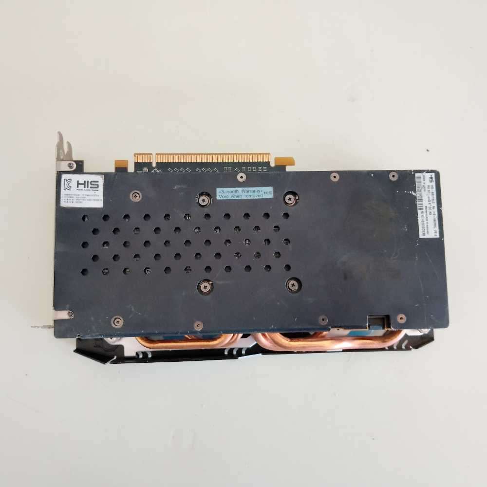 HIS ICE X2 RX580 8GB GDDR5 Graphics Card**Only 1 fan working** Sold As IS