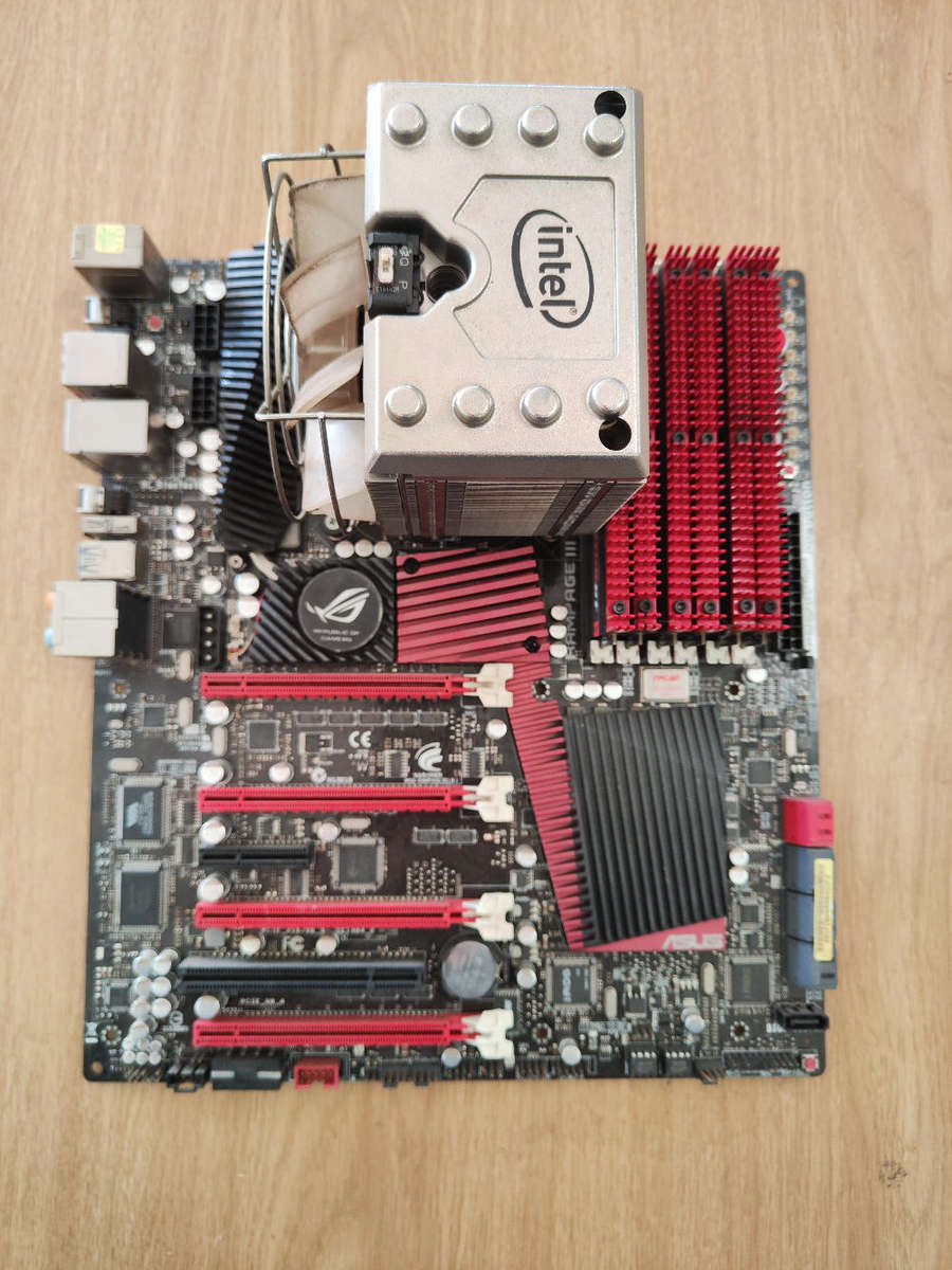 Bargain 6Core Combo**i7 980X**8GB Corsair Ram**Asus Rampage Board