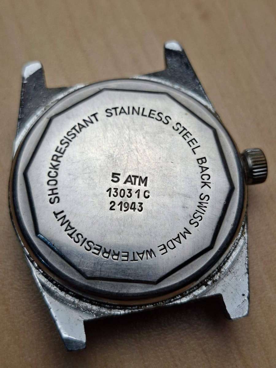 Vintage 1970s Buler "Rallye" 5 ATM Mechanical Watch