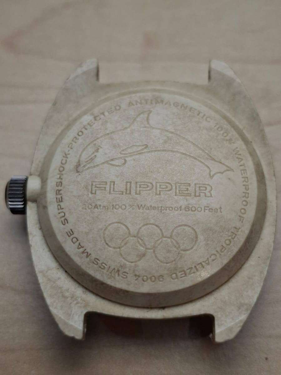 Vintage 1970s Fortis Flipper Olympic Automatic Dive Watch